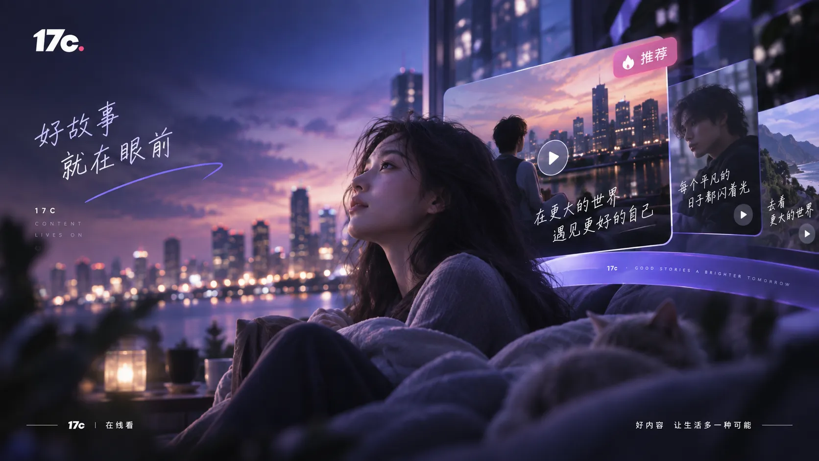视频概览与详情选择示意图